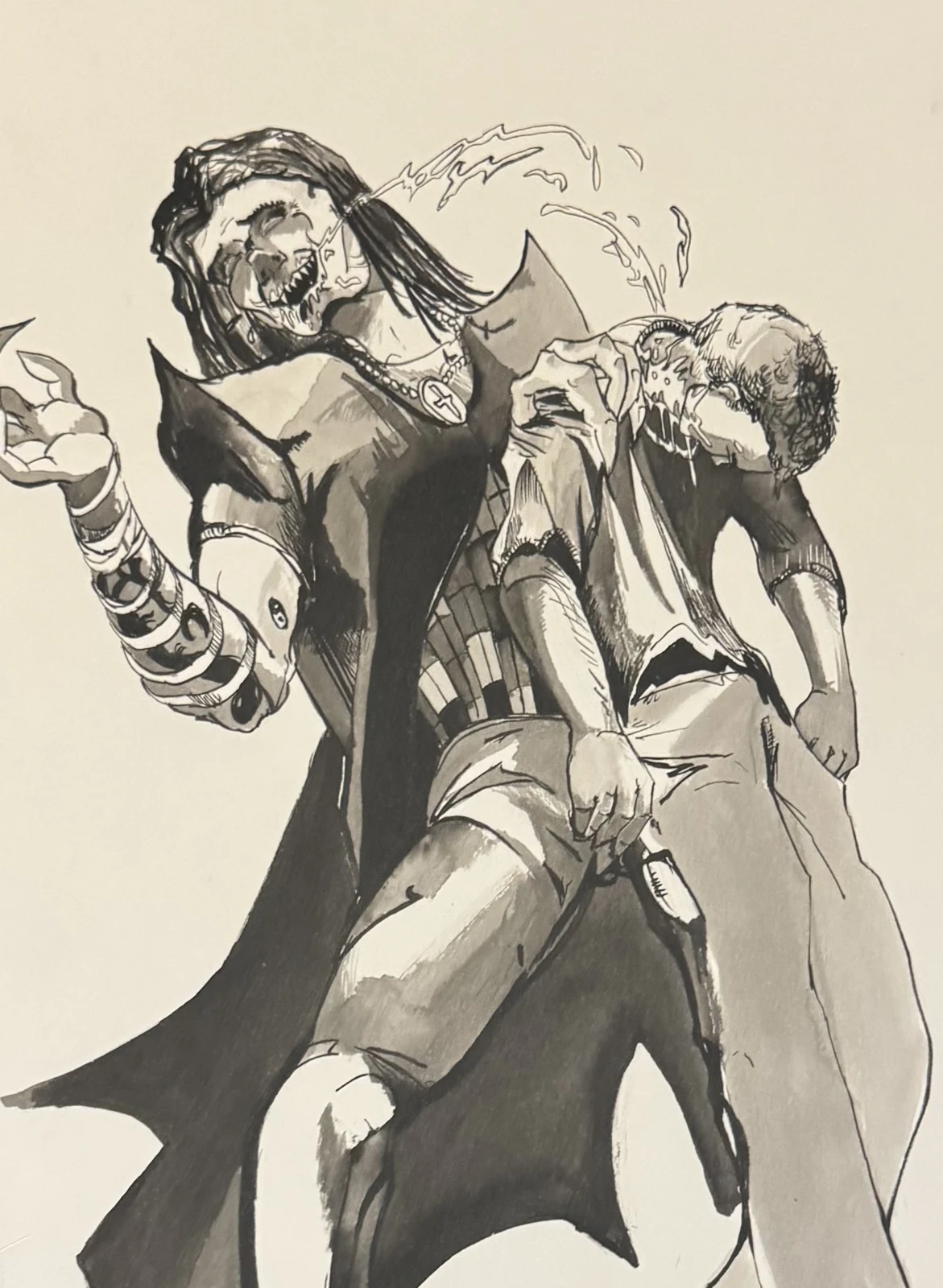 Ink Illustration I by TJ Blamire